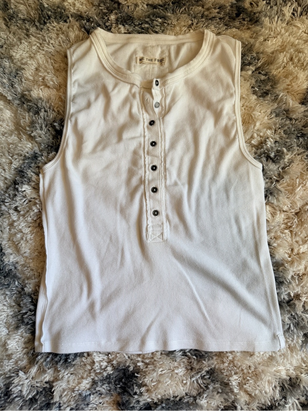 We The Free Jamie Henley Tank White Medium